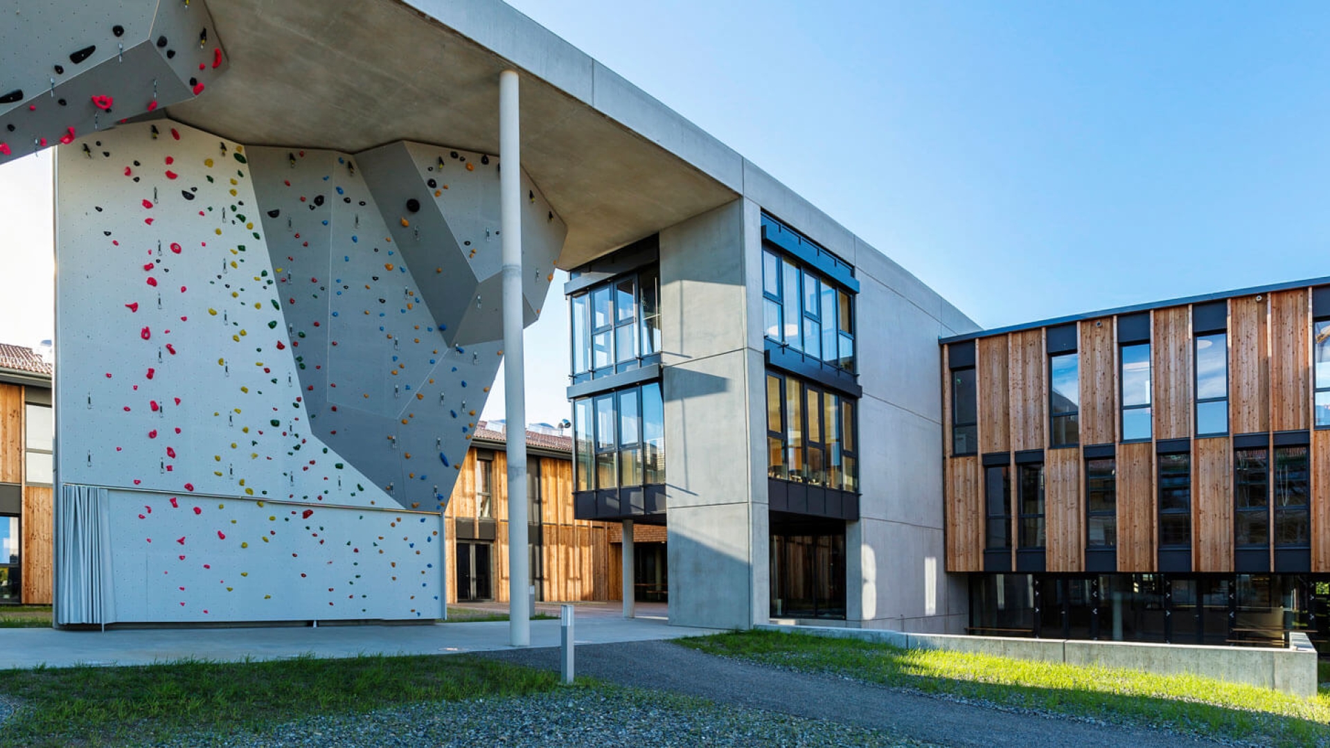 Photograph of Vaude headquarters in Germany